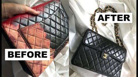 restore vintage chanel bag|chanel bag restoration near me.